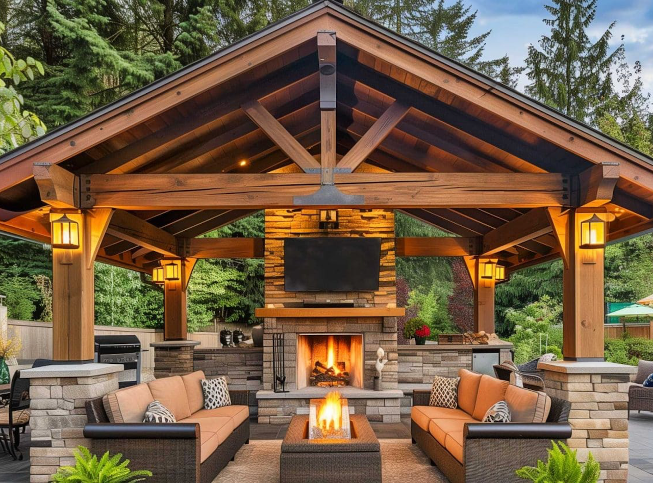 outdoor cozy space medina ohio, gazebo builder medina ohio Cozy Outdoor gazebo in Medina, Ohio