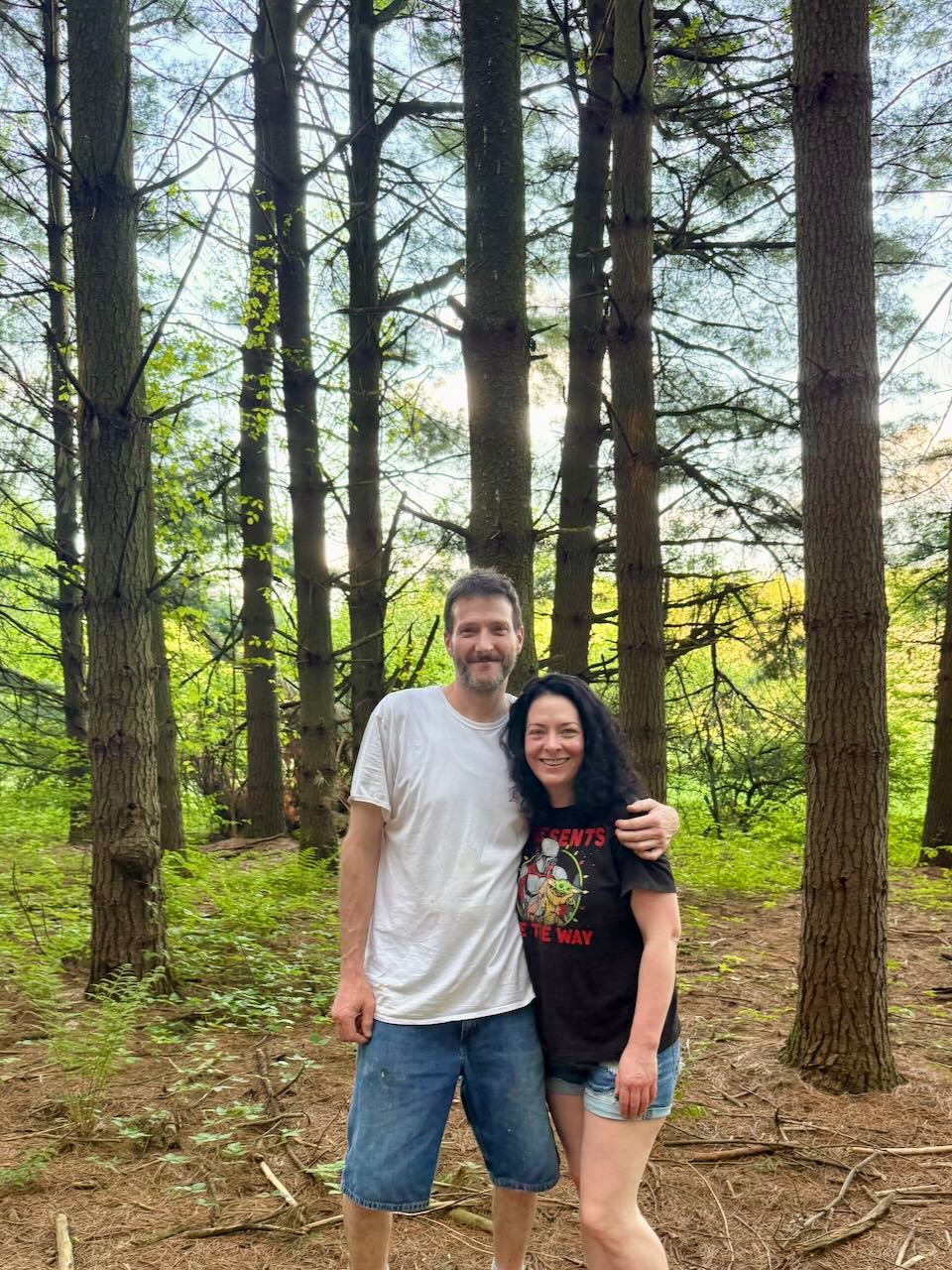 Shannon and David At Sharon Center Nature Preserve | Mr. Countertops
