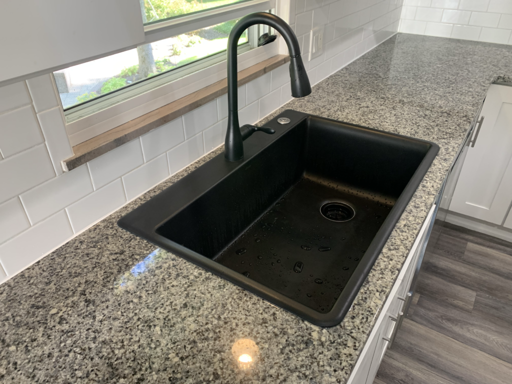 After photo of Granite Sink Replacement in Granite Sink in Fairlawn, OH By Mr.Countertops.