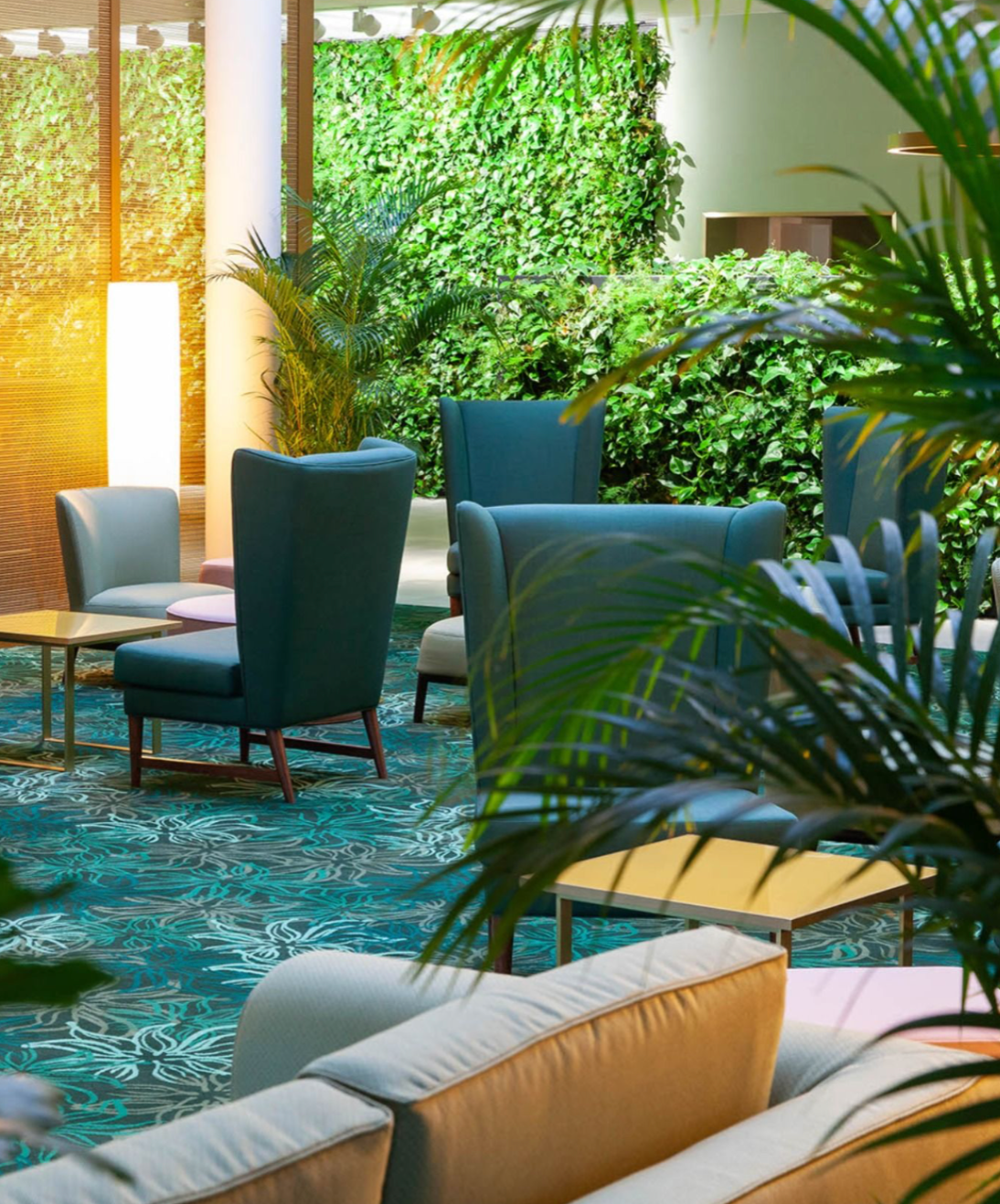 Modern Living room renovation inspired by Biophilic design | Mr. Countertops